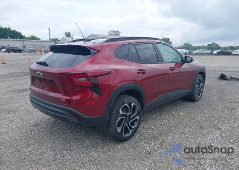 2025 Chevrolet Trax Fwd 2Rs z USA, uszkodzony, nr VIN KL77LJEP4SC044695